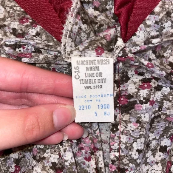 VINTAGE 1970s Midi Dress - Picture 3 of 3